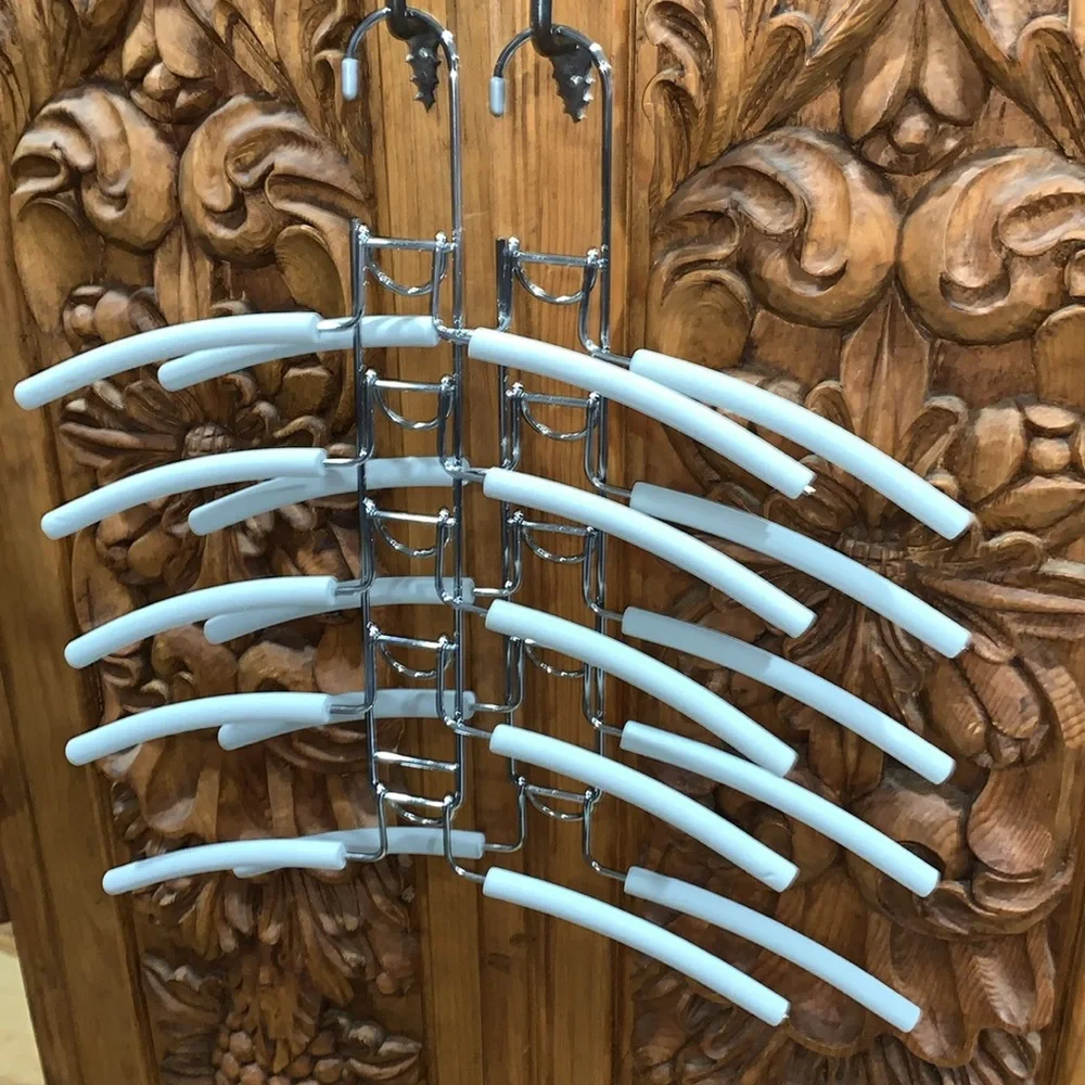 New in box. Metal hangers